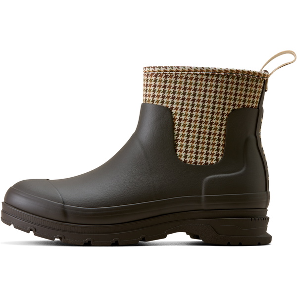 2026 Ariat Dames Kelmarsh Shortie Rubber Laars 10080427 - Chocolate